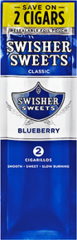 Swisher Sweets Blaubeere/Blueberry 2 Zigarren